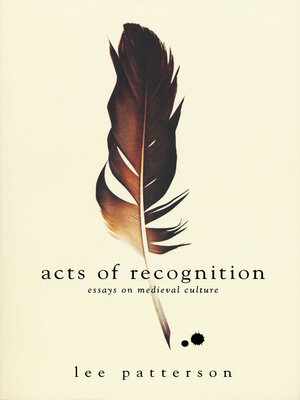 cover image of Acts of Recognition